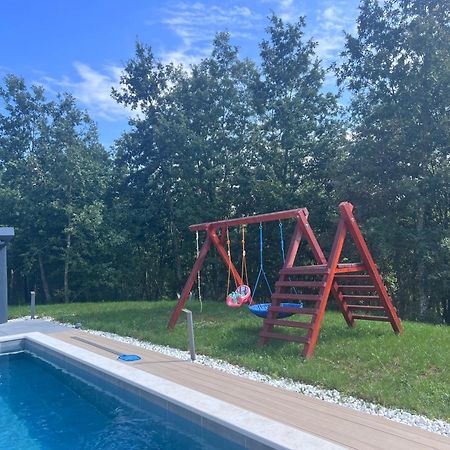Vila Prisunca Jacuzzi & Swimming Pool Pazin Luaran gambar