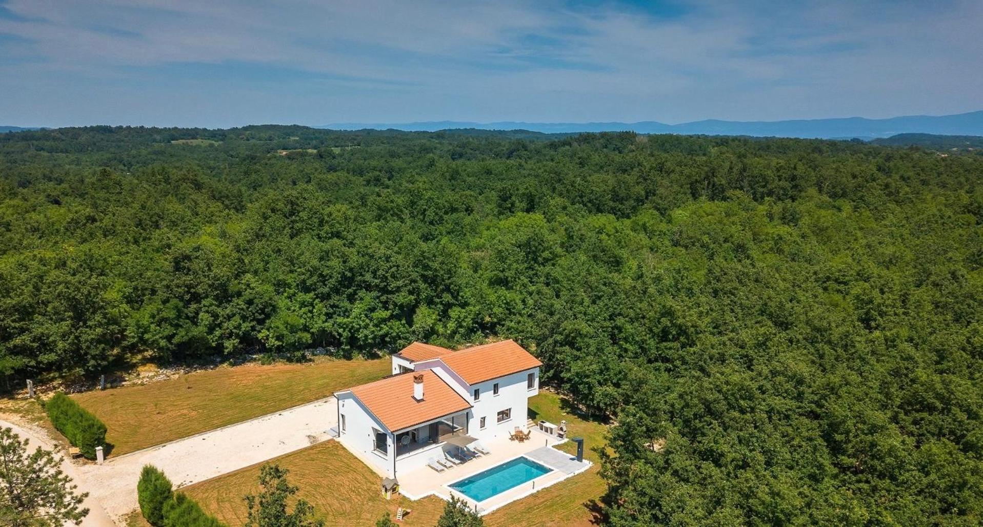 Vila Prisunca Jacuzzi & Swimming Pool Pazin Luaran gambar